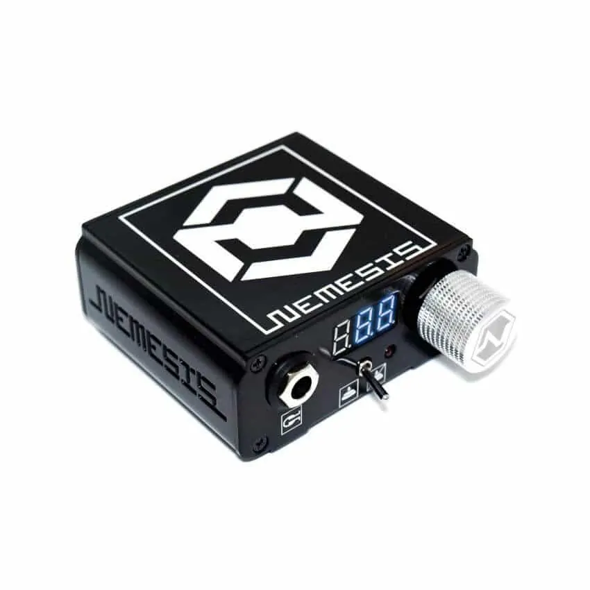 nemesis digital tattoo power supply black