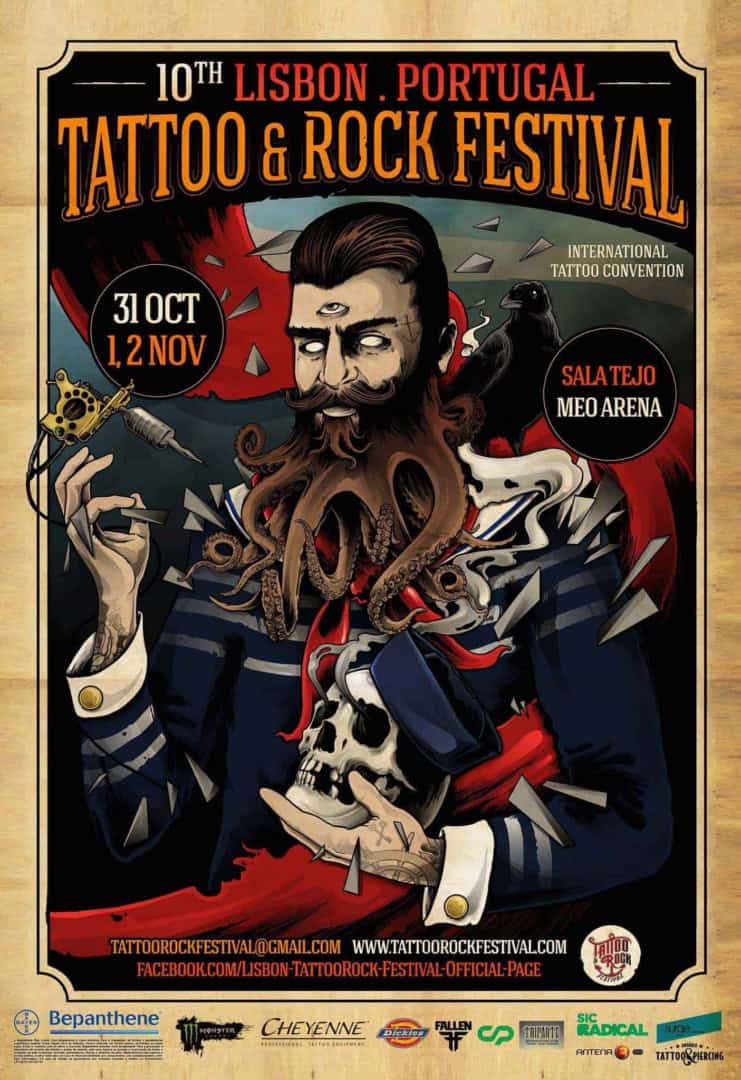 tattoo rock festival convencao tattoo lisboa portugal