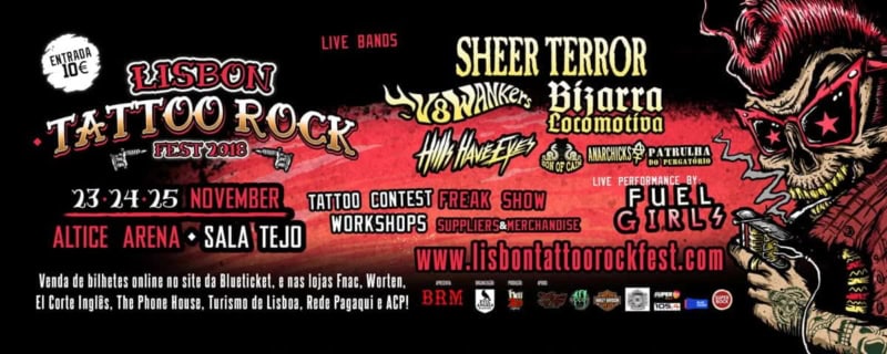 Lisbon tattoo rock fest 2018