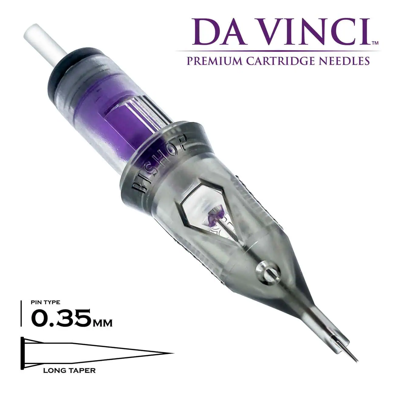 Bishop Da Vinci V2 Cartridge Needles - Round Liner 0.35 3 Bishop Da Vinci V2 Cartridge Needles - Round Liner 0.35 - Image 3