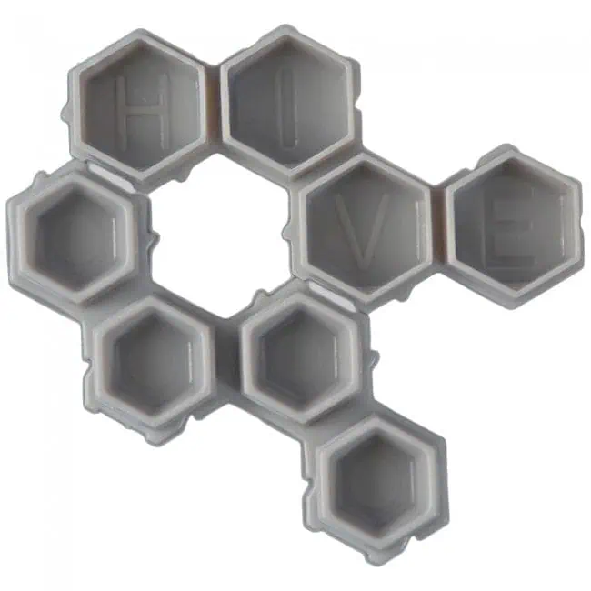 Hive Caps - Soldier Bee Grey 1 hive caps