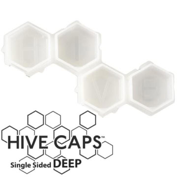 Hive Caps Deep Single Sided tattoo ink caps for professional use.
