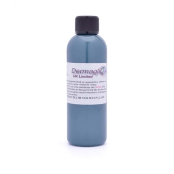 Blue Grey tattoo ink bottle for professional tattooing.