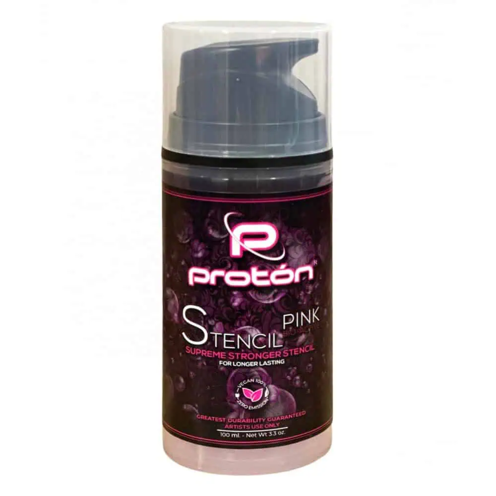 Imprimación profesional para esténciles Proton, rosa, sistema AIRLESS -, 100 ml/3,4 oz. Proton Professional Stencil Primer Rosa AIRLESS SYSTEM - 100ml / 3.4 Oz