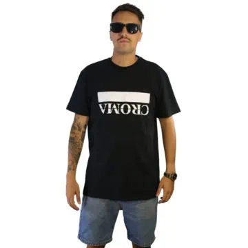 t-shirt croma basic black 2025
