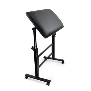 Tattoo armrest support for professional tattooing.