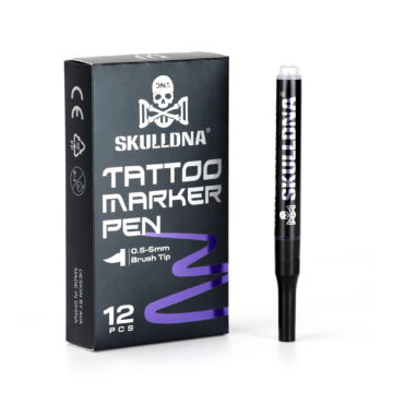 SKULLDNA tattoo marker pen for tattoo stencils and outlines.