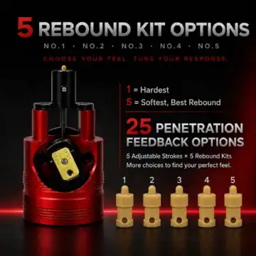 Inktako AT7 9 Intako AT7 tattoo needle rebound kit with 5 options for needle feedback.