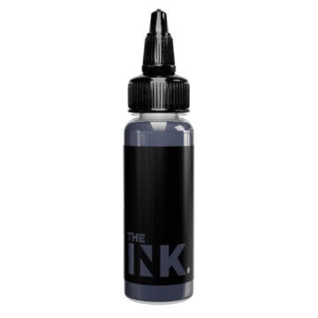 Tattoo ink bottle The Ink Pearl Grey 30ml for professional tattooing.