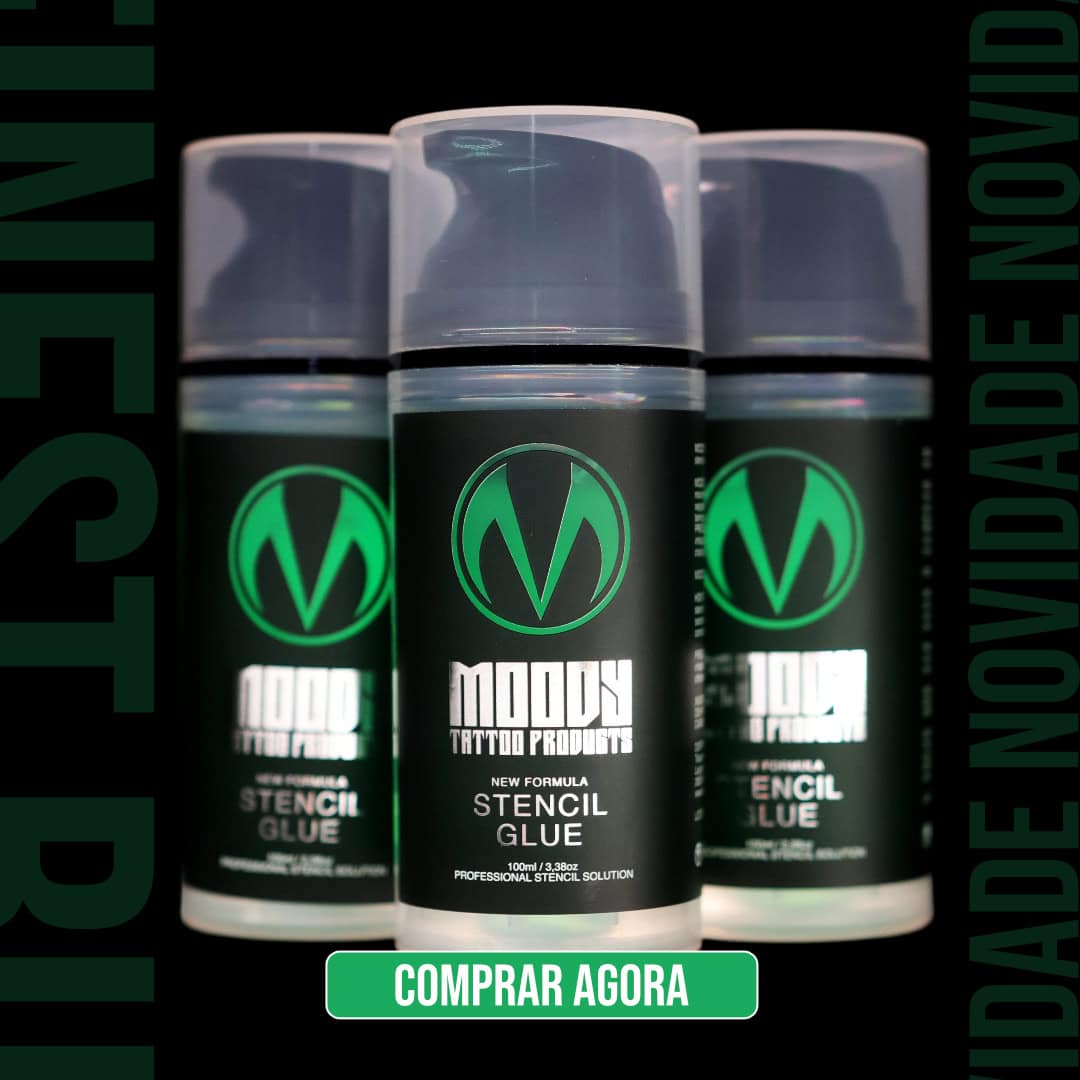 Cola de cola para tatuagens Pedrada Tattoo Supplies, fórmula de alta qualidade.