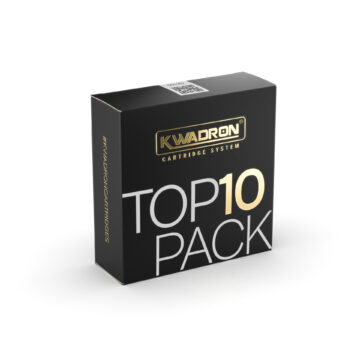 Kwadron Top10 Pack Cartridges 5 Pacote de cartuchos Kwadron Top10 para tatuagens de alta qualidade.