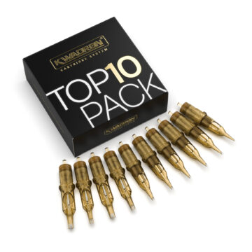 Cartuchos de tatuagem Kwadron Top10 Pack de alta qualidade.